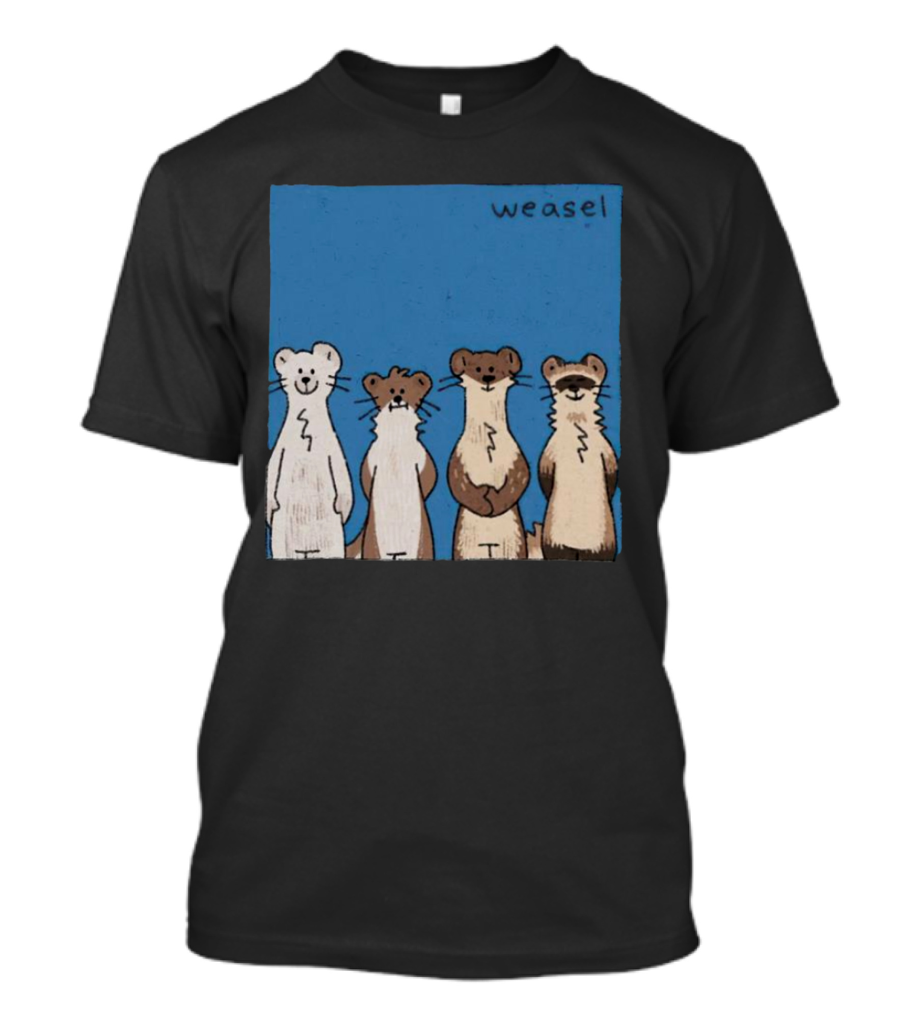Weasel Weezer Band T-Shirt