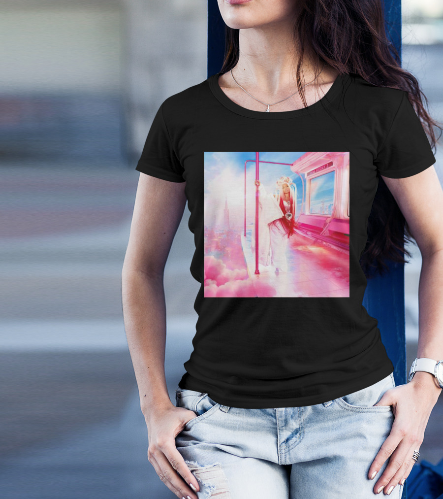 Nicki Minaj Pink Friday 2 111723 Dreamscape Subway T-Shirt