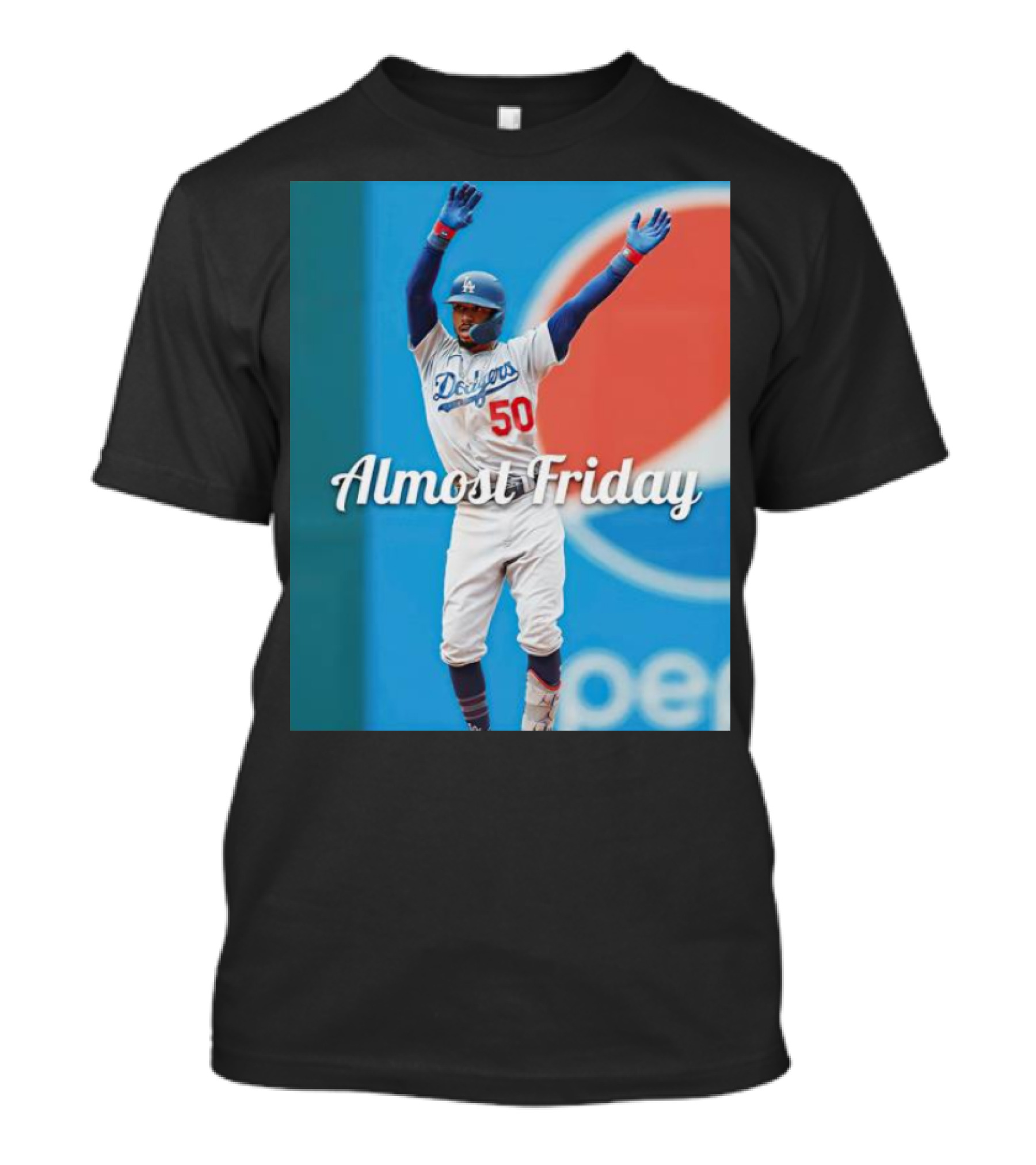Dodgers Mookie Betts Almost Friday Dance T-Shirt