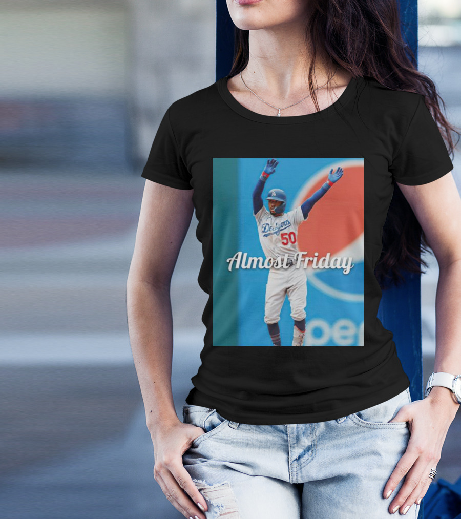 Dodgers Mookie Betts Almost Friday Dance T-Shirt