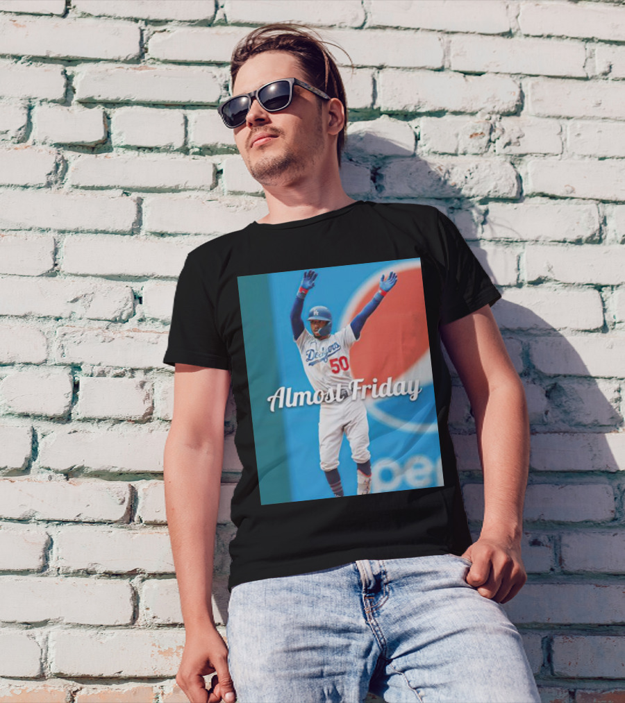 Dodgers Mookie Betts Almost Friday Dance T-Shirt