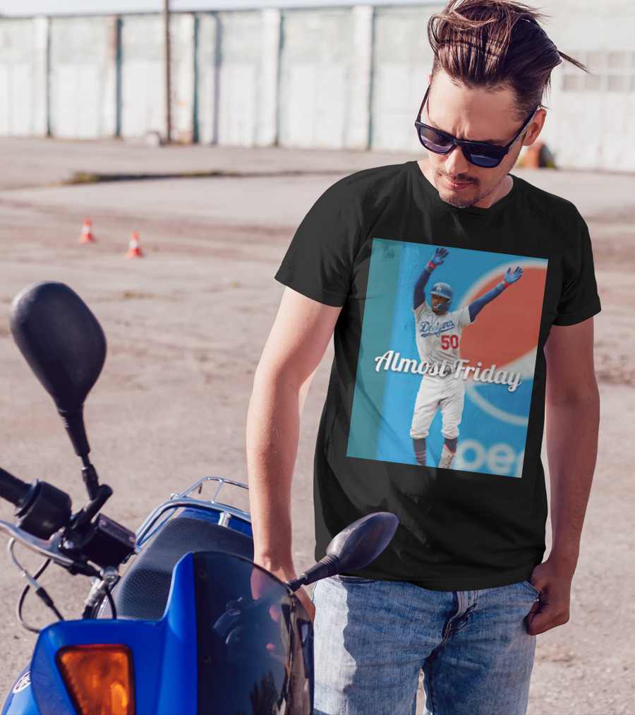 Dodgers Mookie Betts Almost Friday Dance T-Shirt