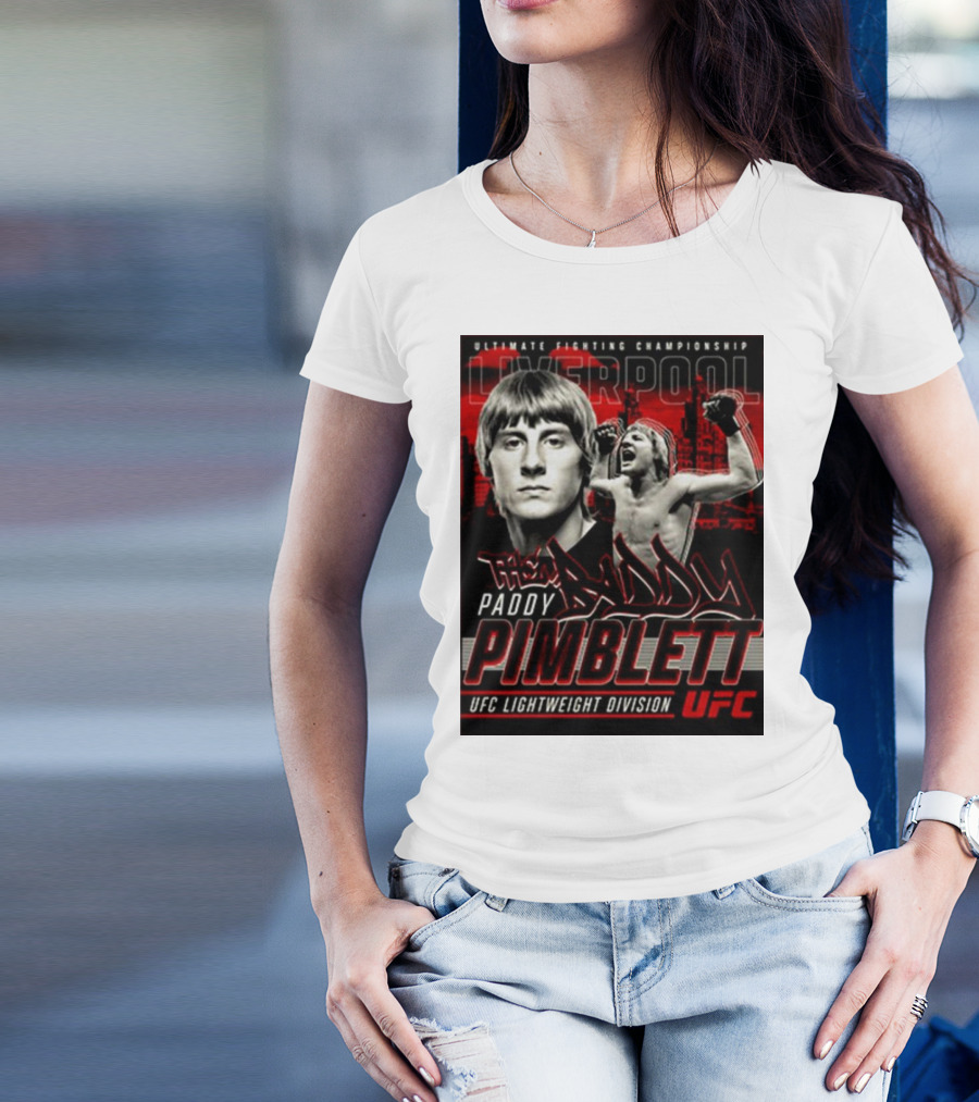 Ultimate Fighting Championship Paddy Pimblett UFC Lightweight Division Liverpool T-Shirt
