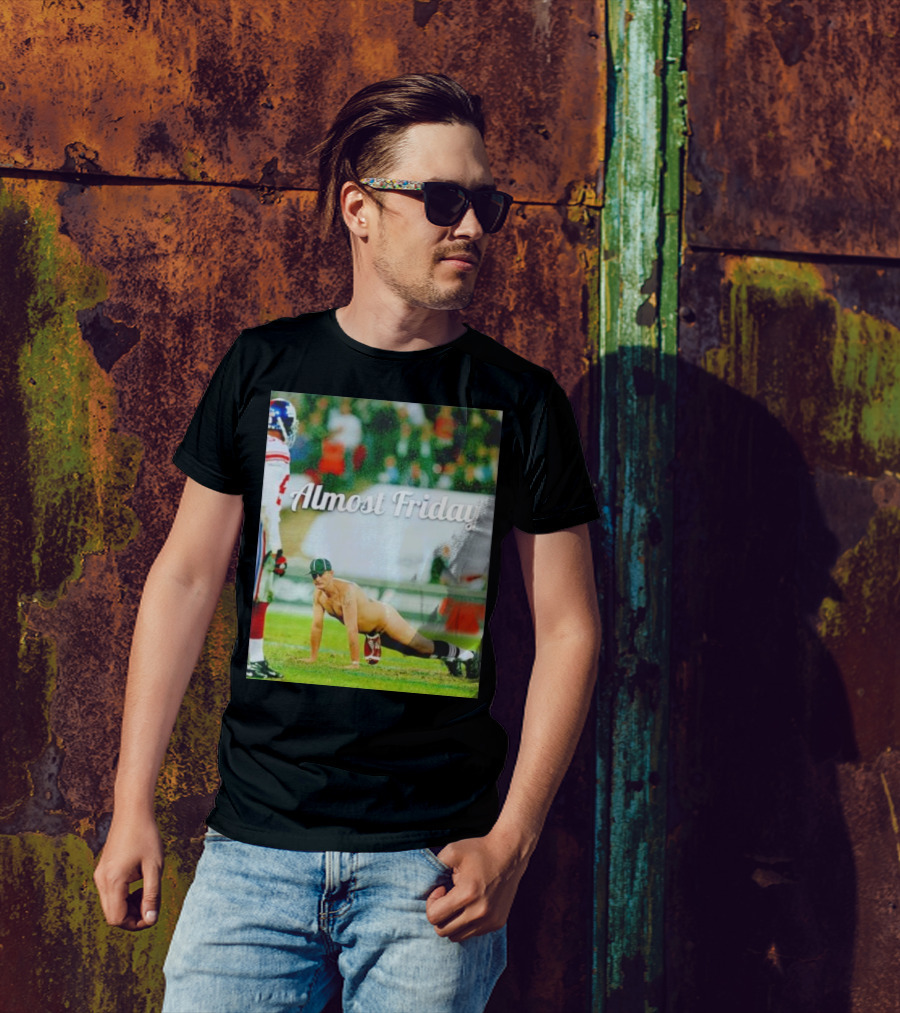 Almost Friday Football Moment On The Field T-Shirt