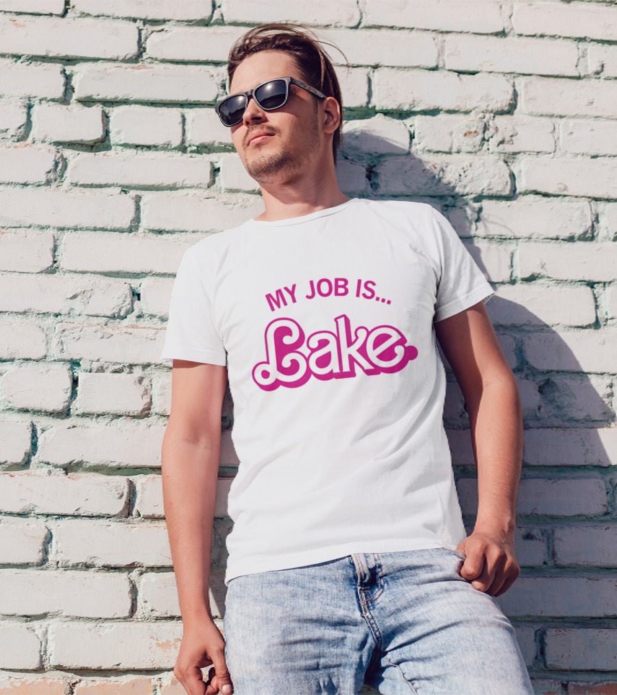 My Job Is Bake Barbie Style Retro T-Shirt