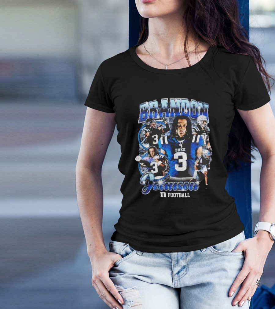 Brandon Johnson Duke Football 3 T-Shirt