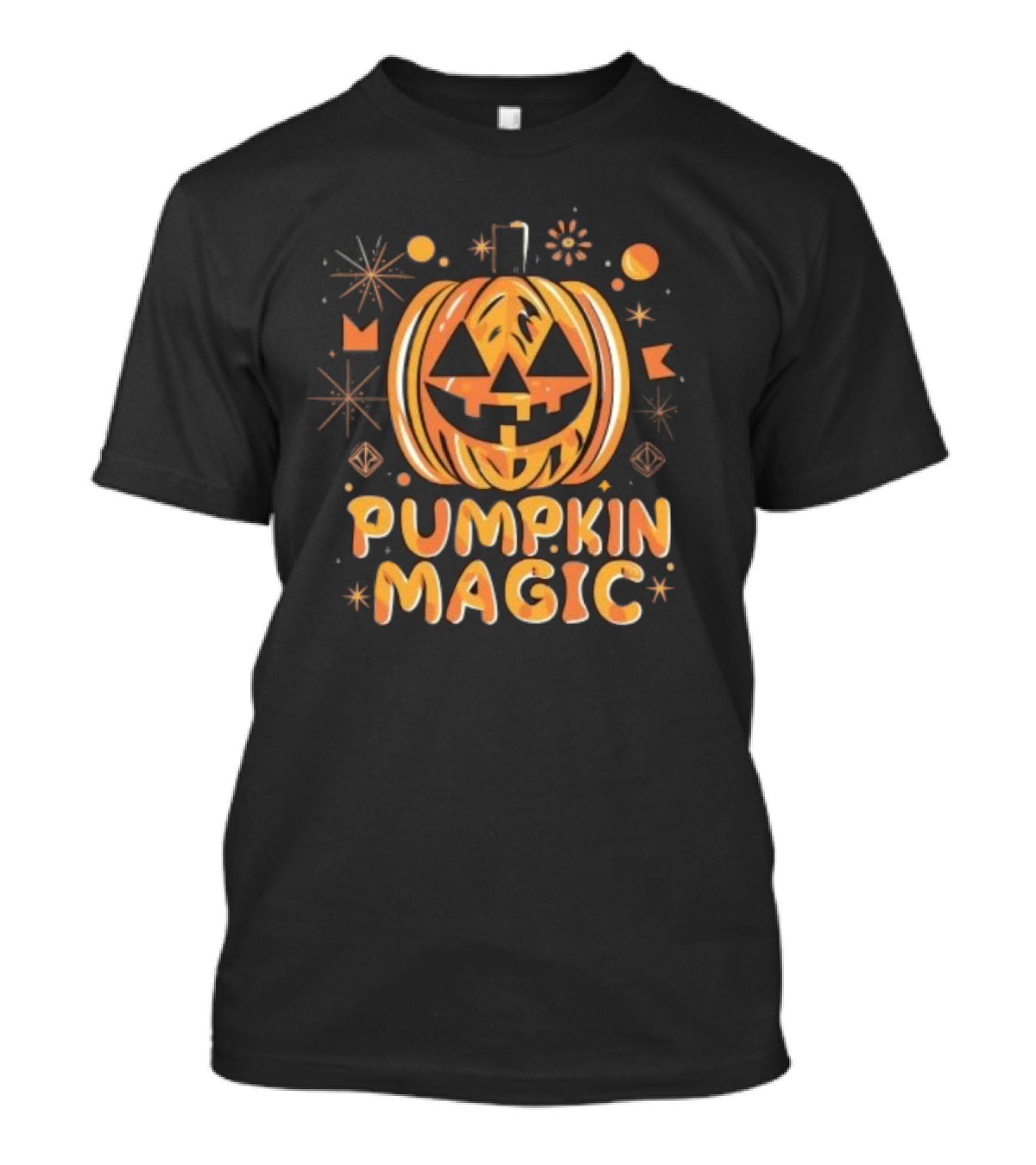 Pumpkin Magic Happy Halloween T-Shirt