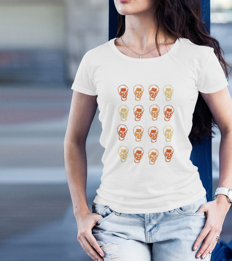 Kesi Camp Kesi #1 Multicolored Faces T-Shirt