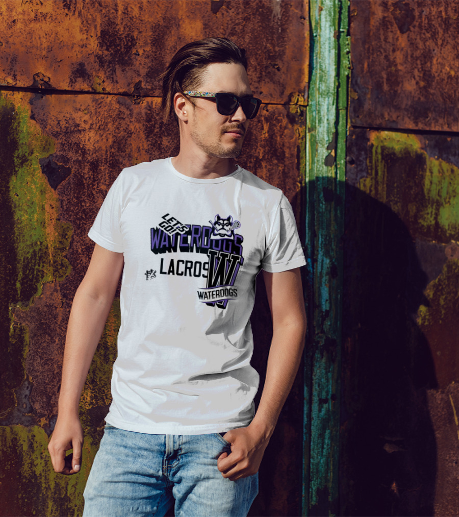 Premier Lacrosse League Waterdogs Let's Go Waterdogs LAX W T-Shirt