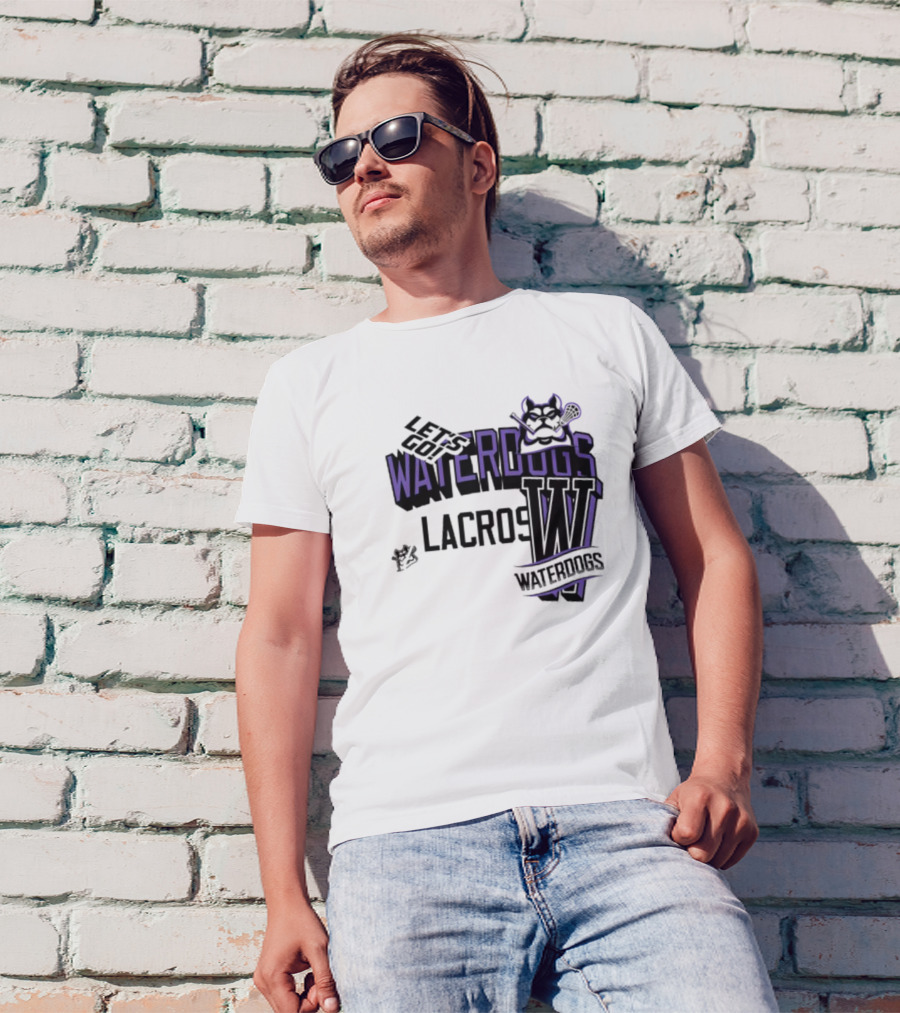Premier Lacrosse League Waterdogs Let's Go Waterdogs LAX W T-Shirt