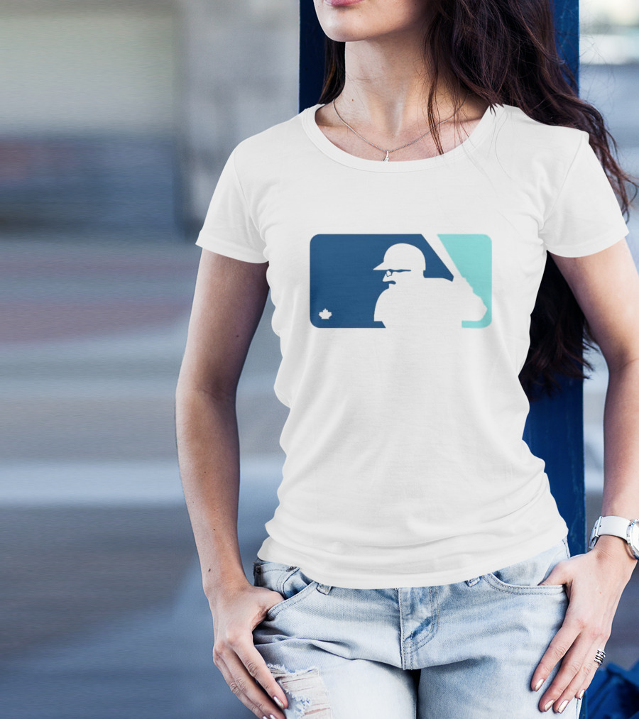 Ben Wagner Schneider Stache Baseball Logo With Batter T-Shirt