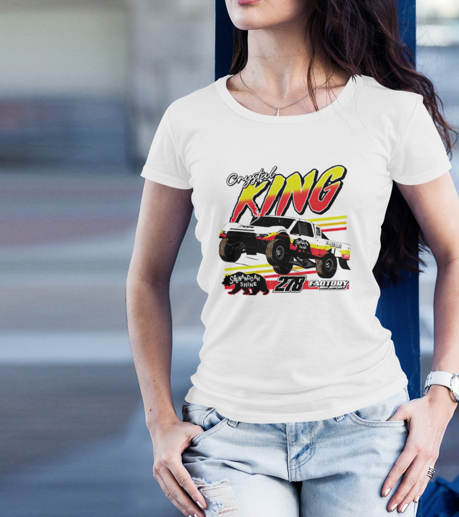 Crystal King Shenandoah Shine 278 Factory Racing T-Shirt