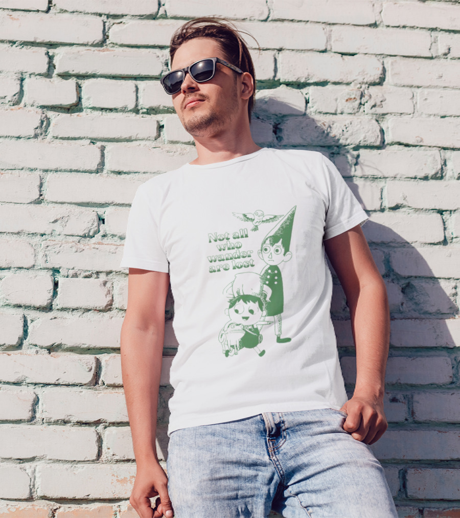 Not All Who Wander Are Lost Over The Garden Wall Characters Frog Bird T-Shirt