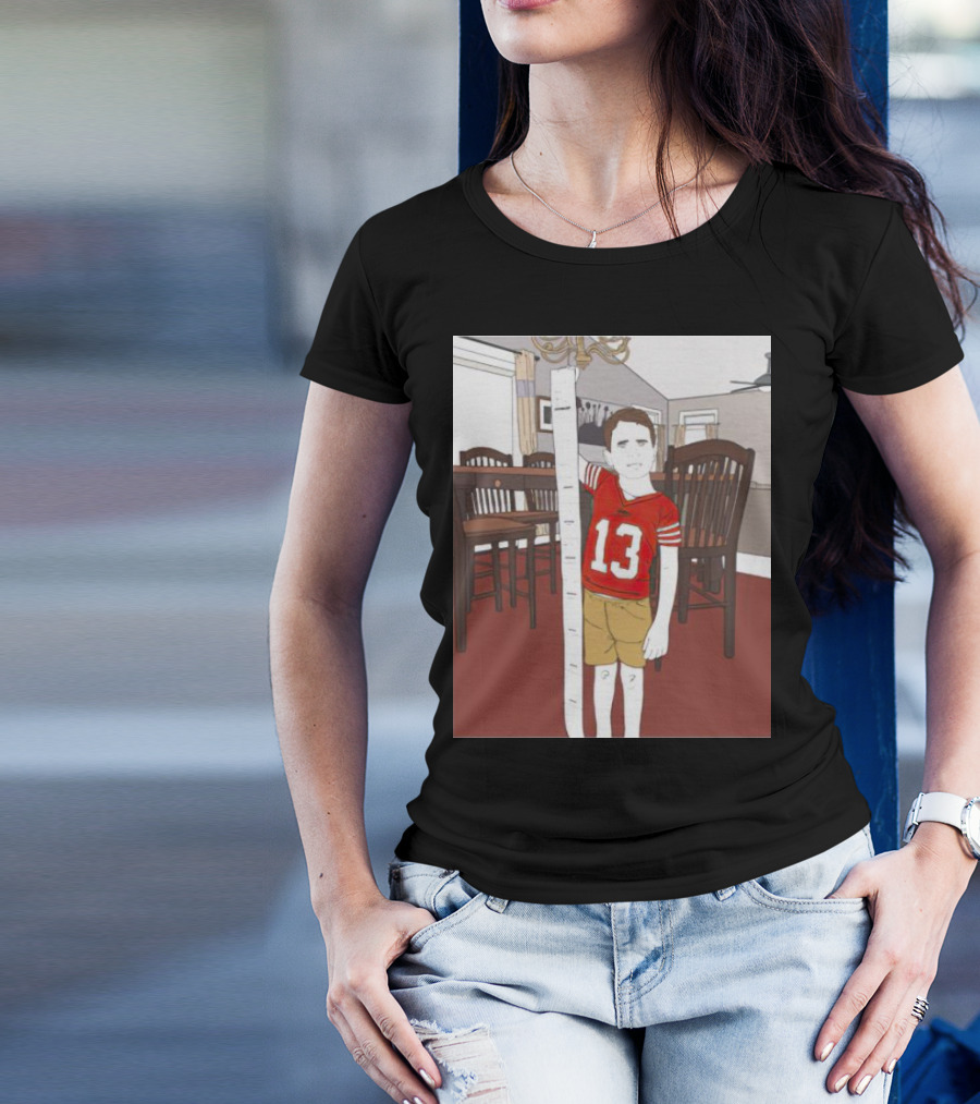 Brock Purdy Keeping Receipts Number 13 Red Jersey T-Shirt