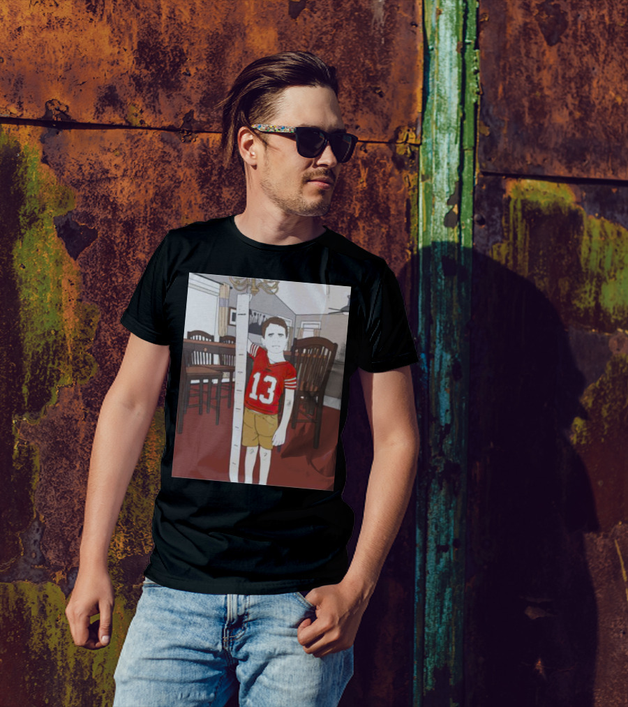 Brock Purdy Keeping Receipts Number 13 Red Jersey T-Shirt