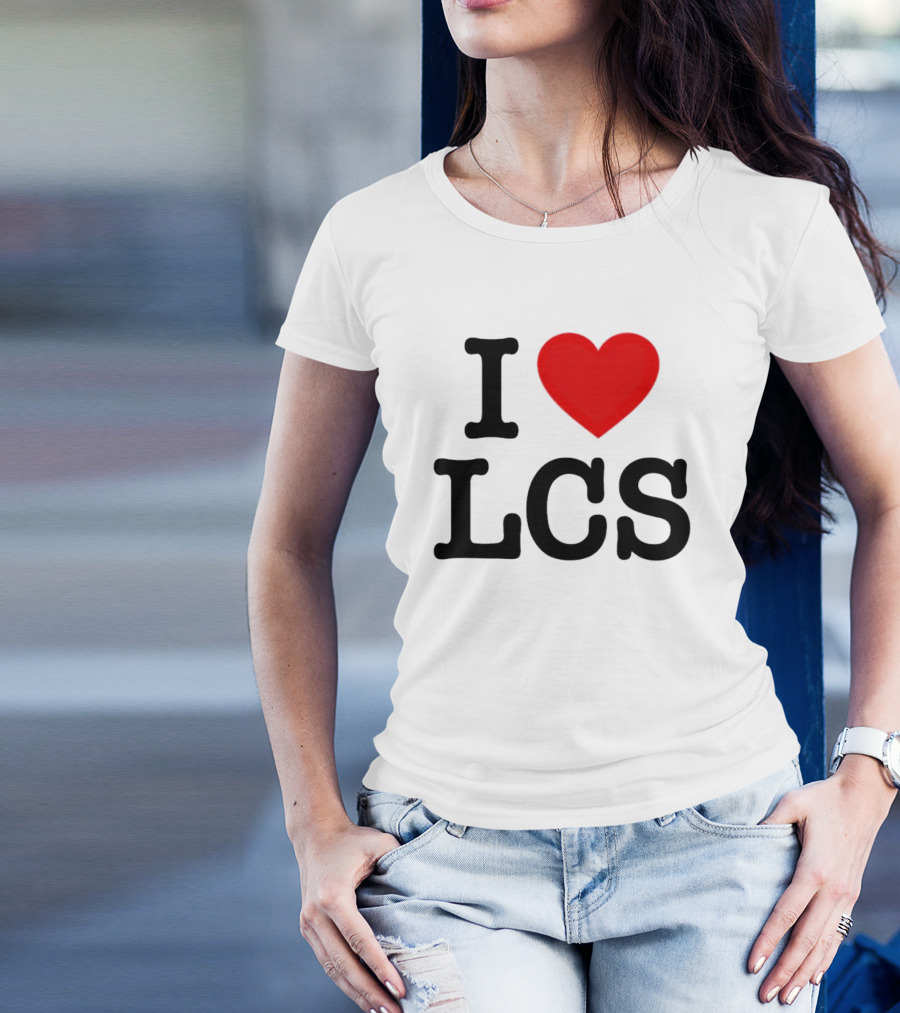 I Heart LCS Red Love Emblem T-Shirt