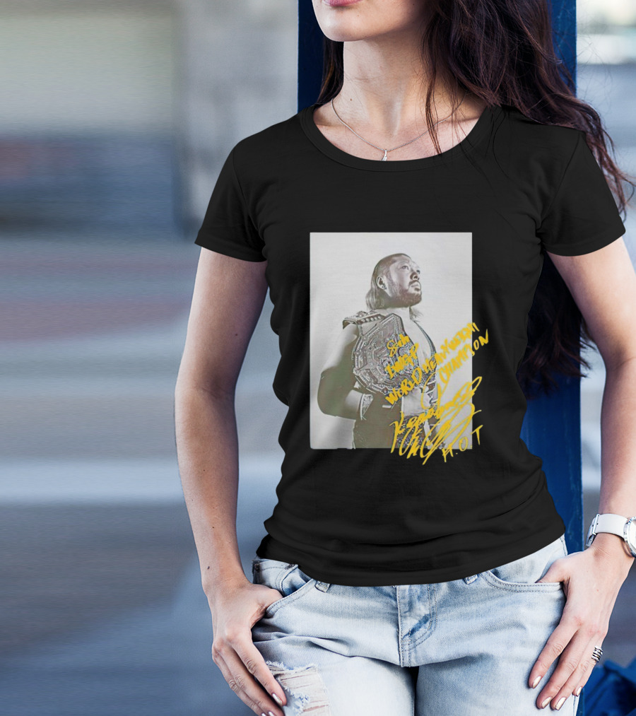 Evil 8th IWGP World Heavyweight Champion H.O.T Signature T-Shirt