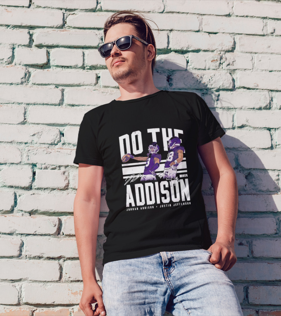 Jordan Addison X Justin Jefferson Do The Addison NFLPA T-Shirt