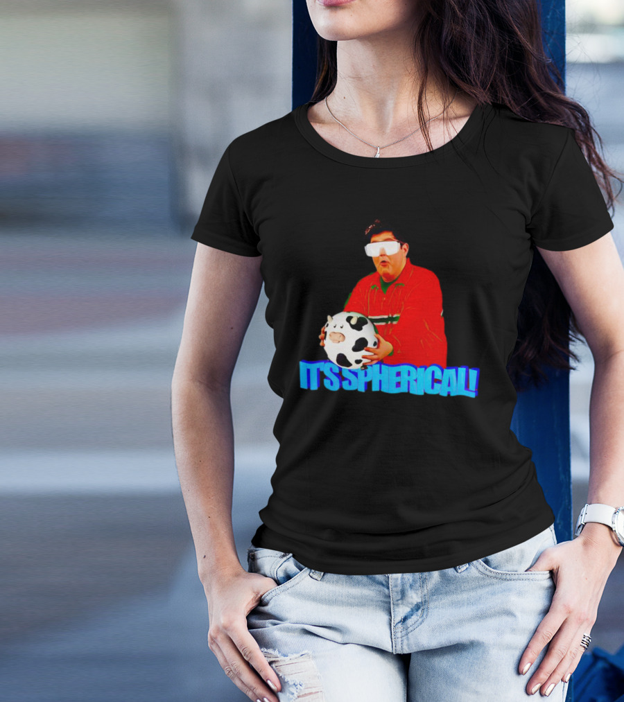 It's Spherical Dairy Cow Retro Glasses T-Shirt