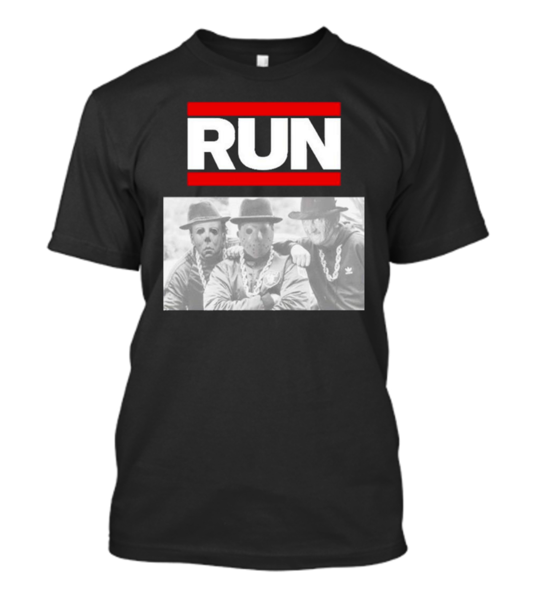 RUN DMC Jason Mask Horror Squad T-Shirt