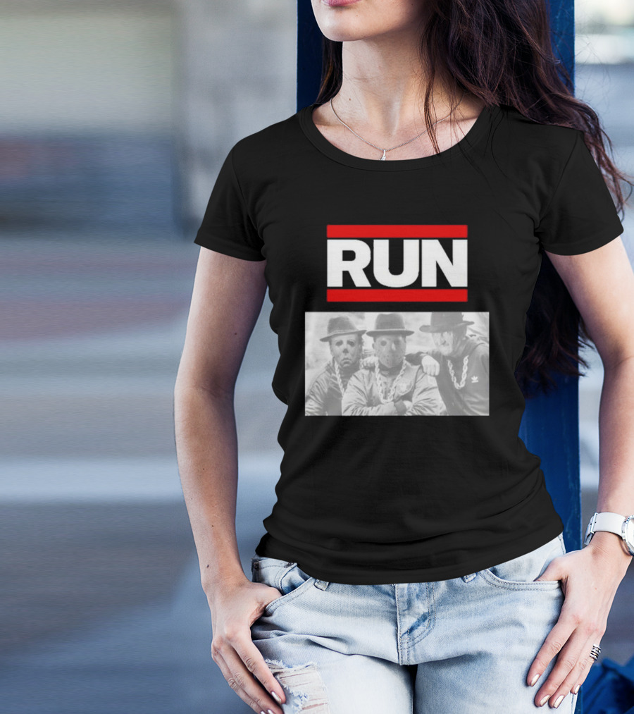 RUN DMC Jason Mask Horror Squad T-Shirt