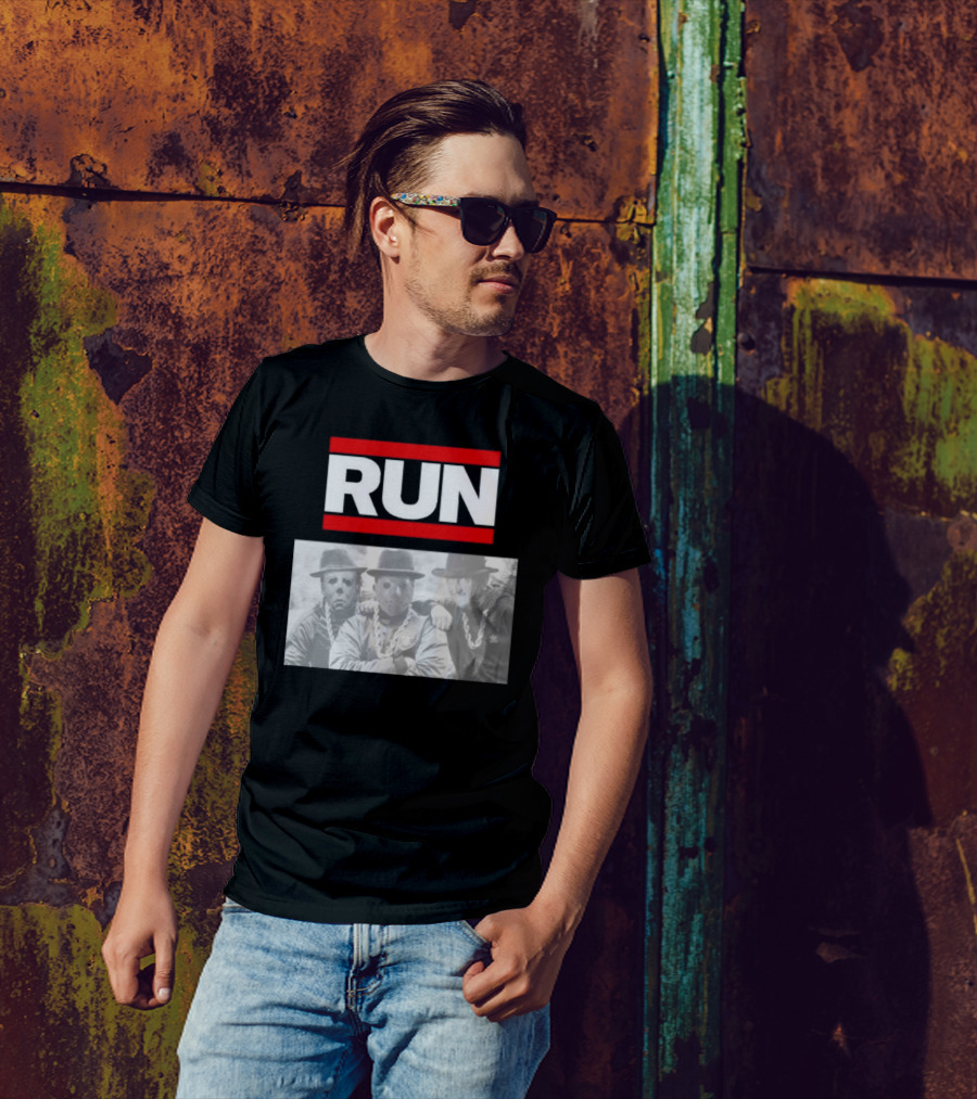 RUN DMC Jason Mask Horror Squad T-Shirt