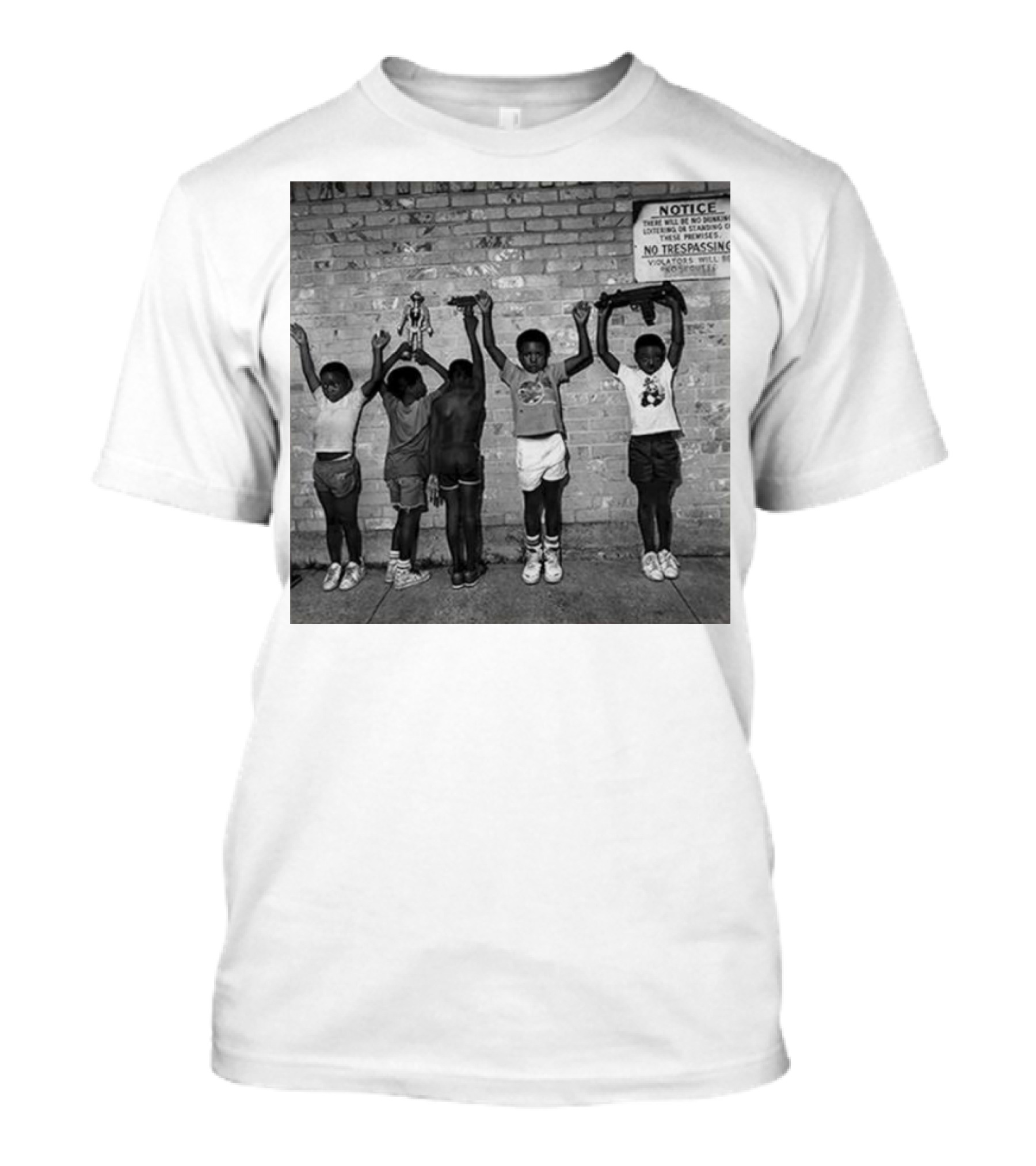 Nas Nasir No Trespassing Kids Iconic Album T-Shirt
