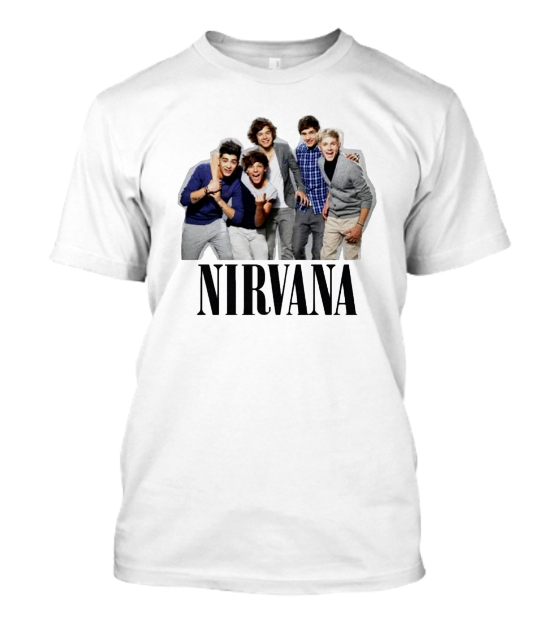 One Direction Nirvana Mashup T-Shirt
