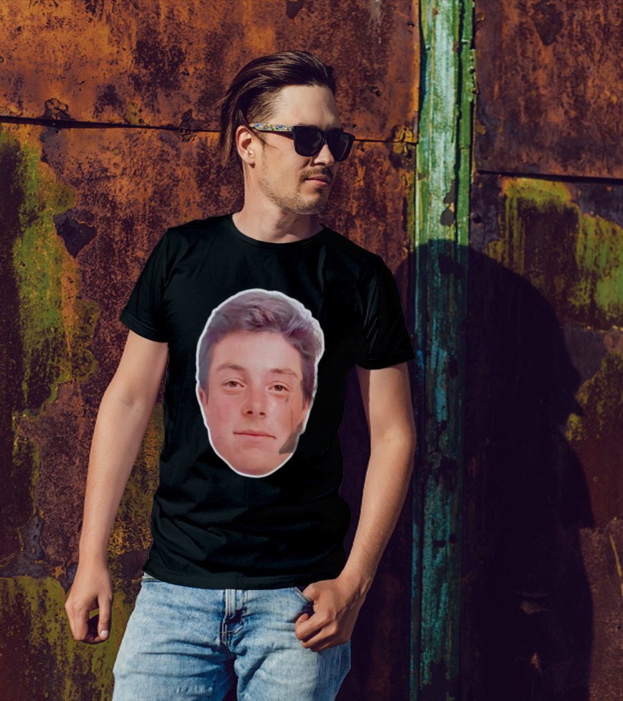 Viktor Hovland Golf Sports Iconic Face T-Shirt