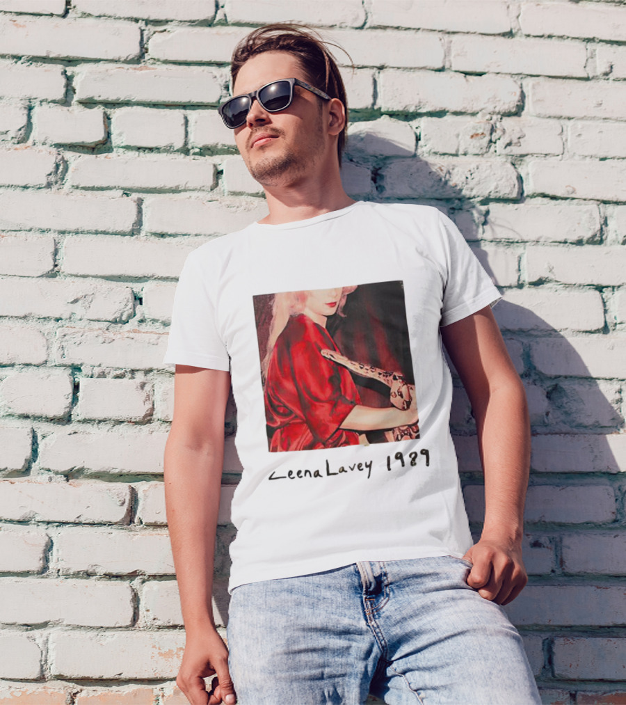 Zeena Lavey 1989 Red Robe Snake T-Shirt