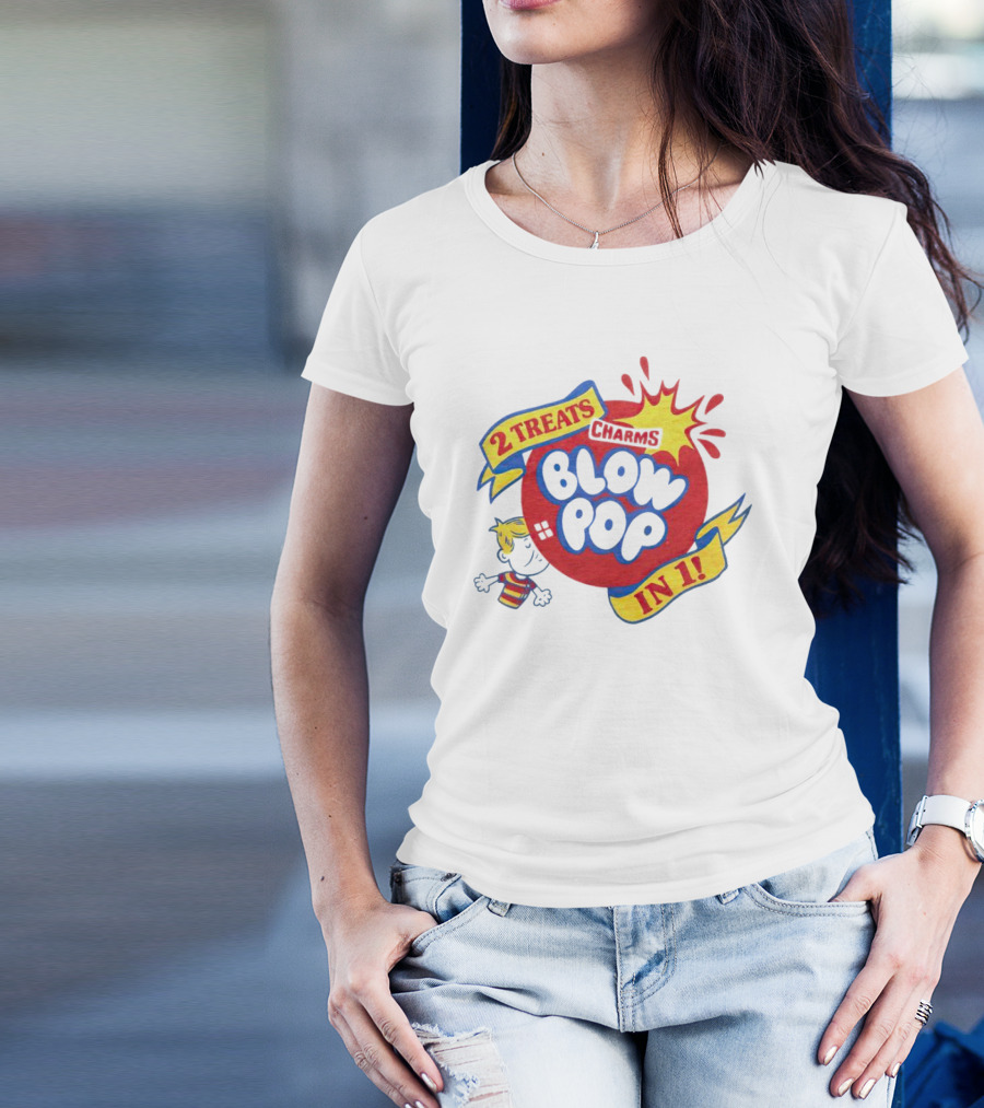 2 Treats Charms Blow Pop In 1 T-Shirt