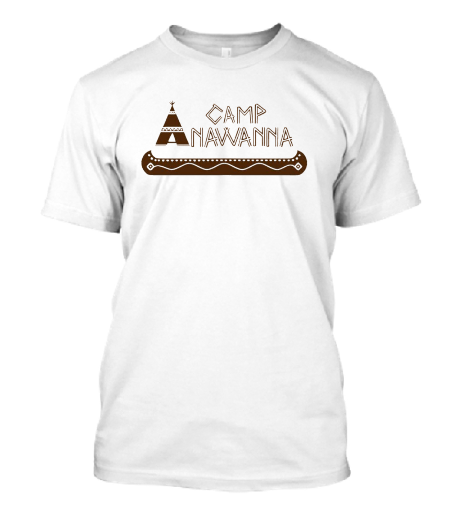 Camp Anawanna Nickelodeon Themed Canoe T-Shirt