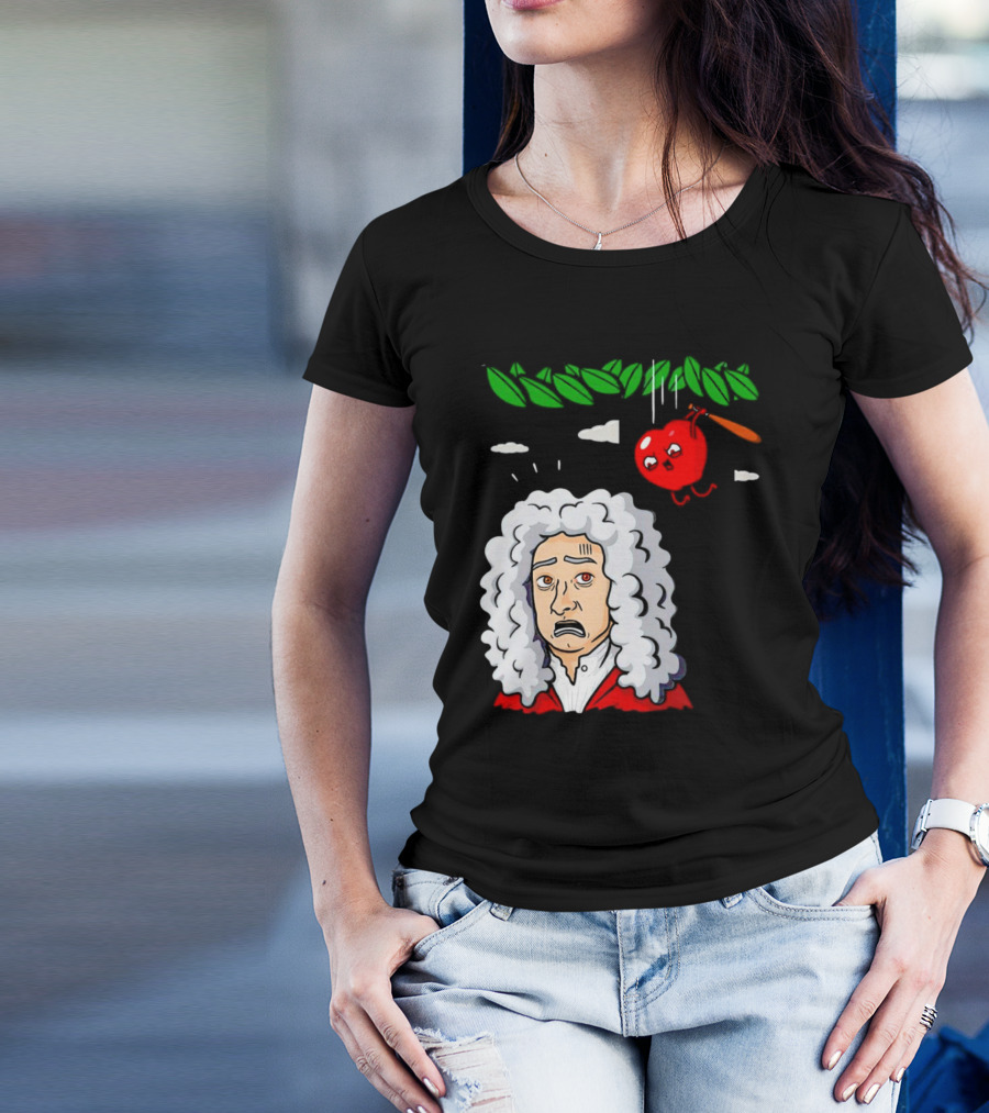 Extreme Gravity Apple Falling On Newton T-Shirt