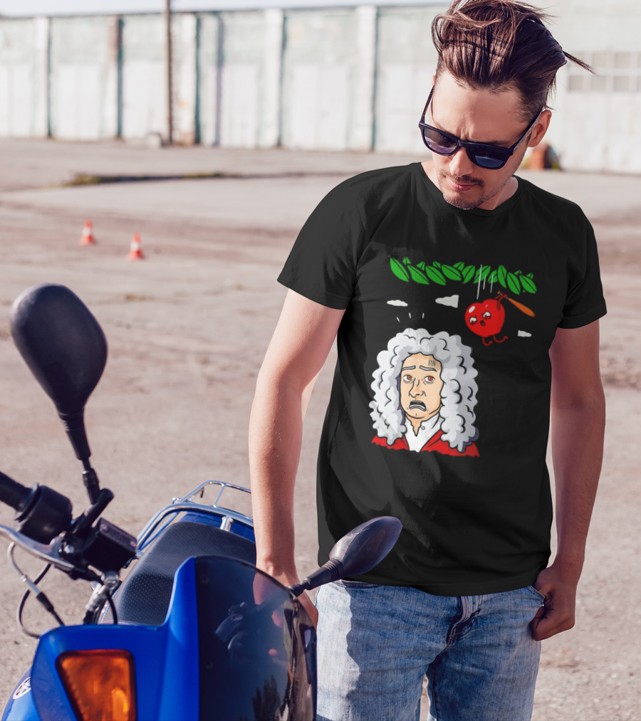 Extreme Gravity Apple Falling On Newton T-Shirt