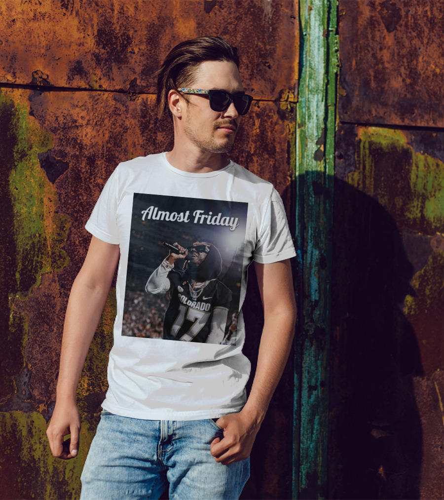 Almost Friday Colorado 17 Football T-Shirt
