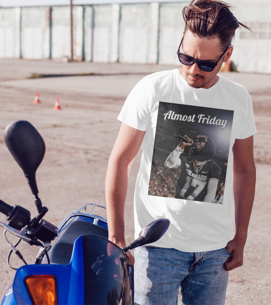 Almost Friday Colorado 17 Football T-Shirt
