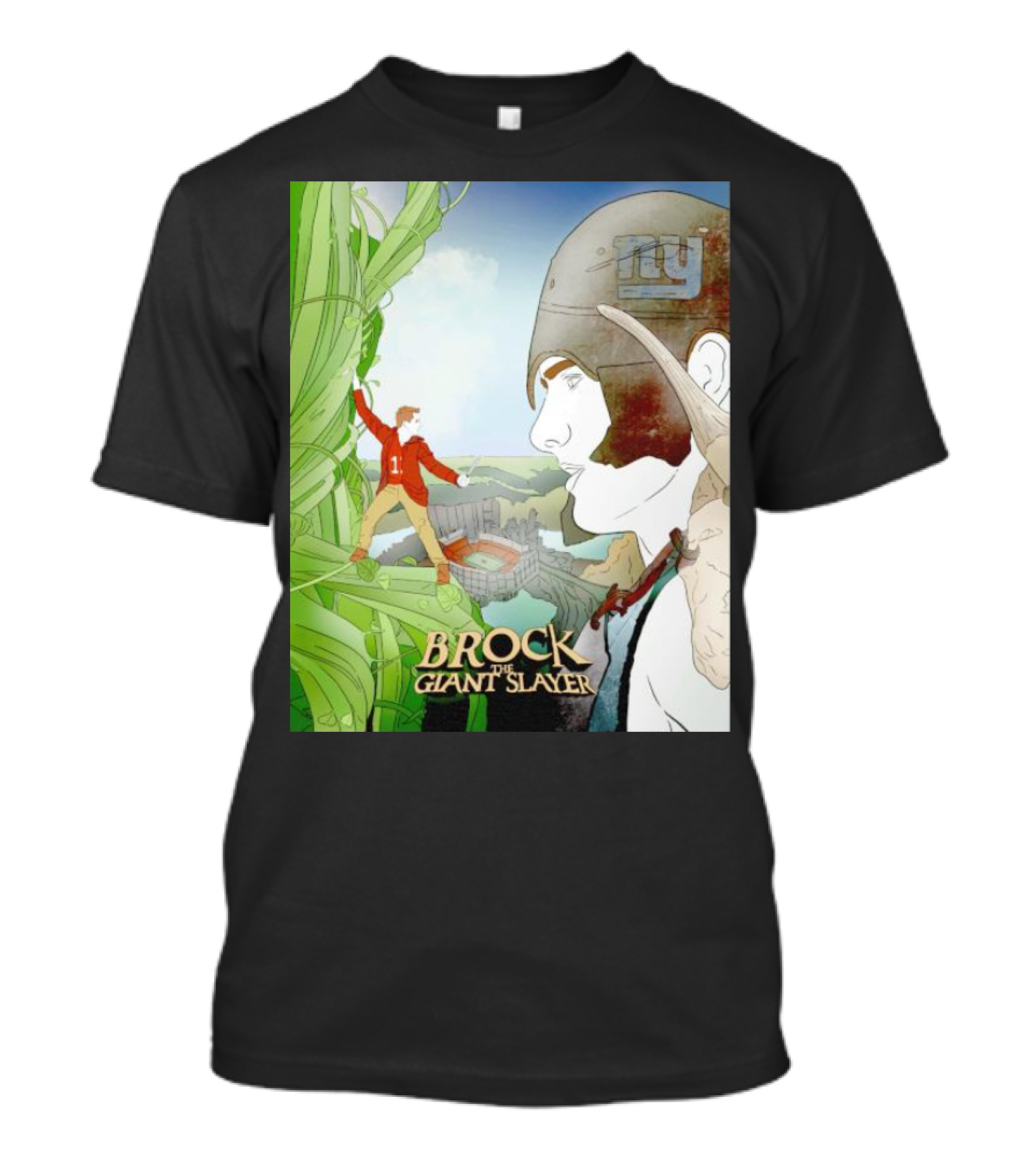 Brock The Giant Slayer New York Football Stadium Adventure T-Shirt