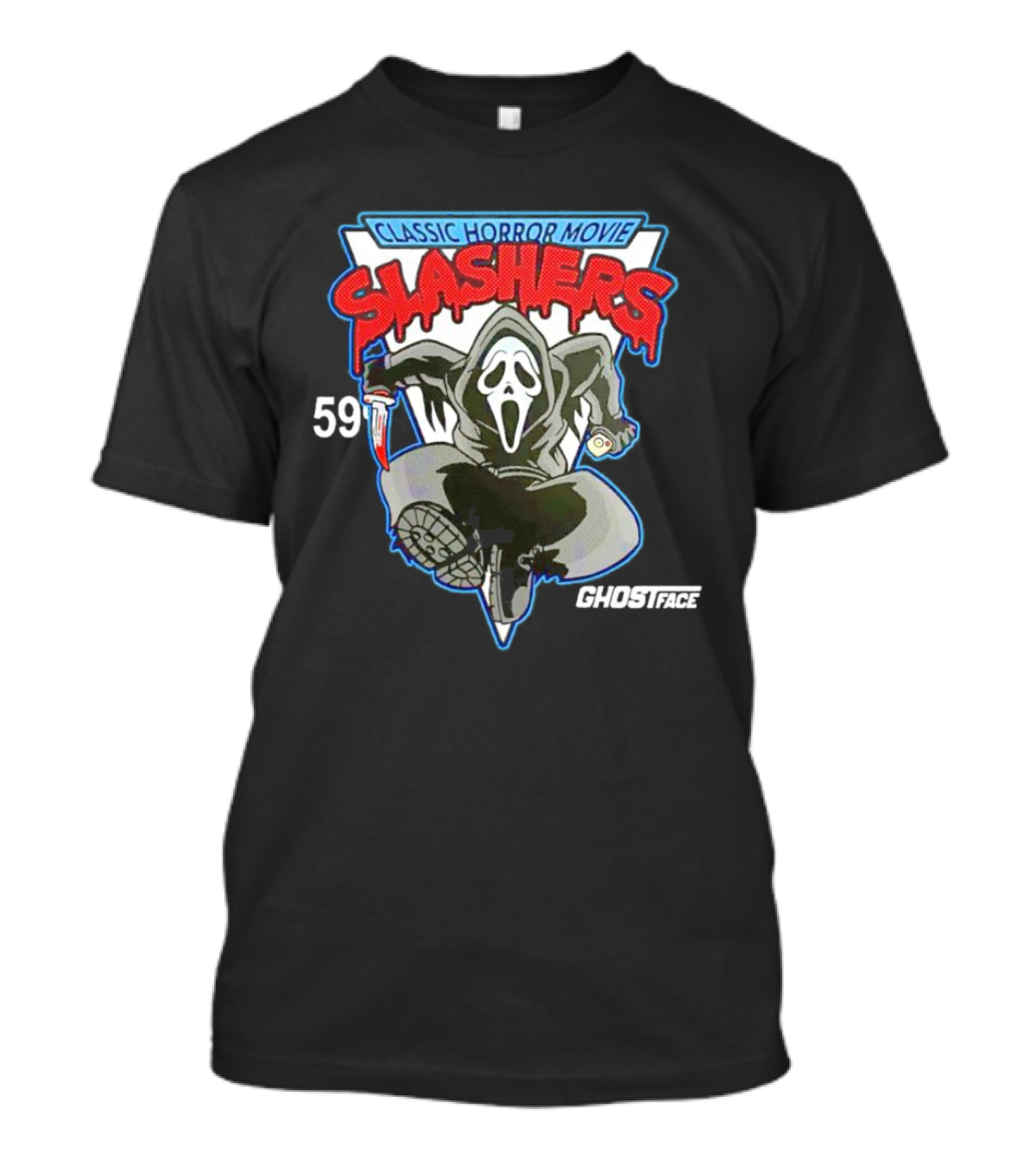 Classic Horror Movie Slashers Ghostface 59 T-Shirt