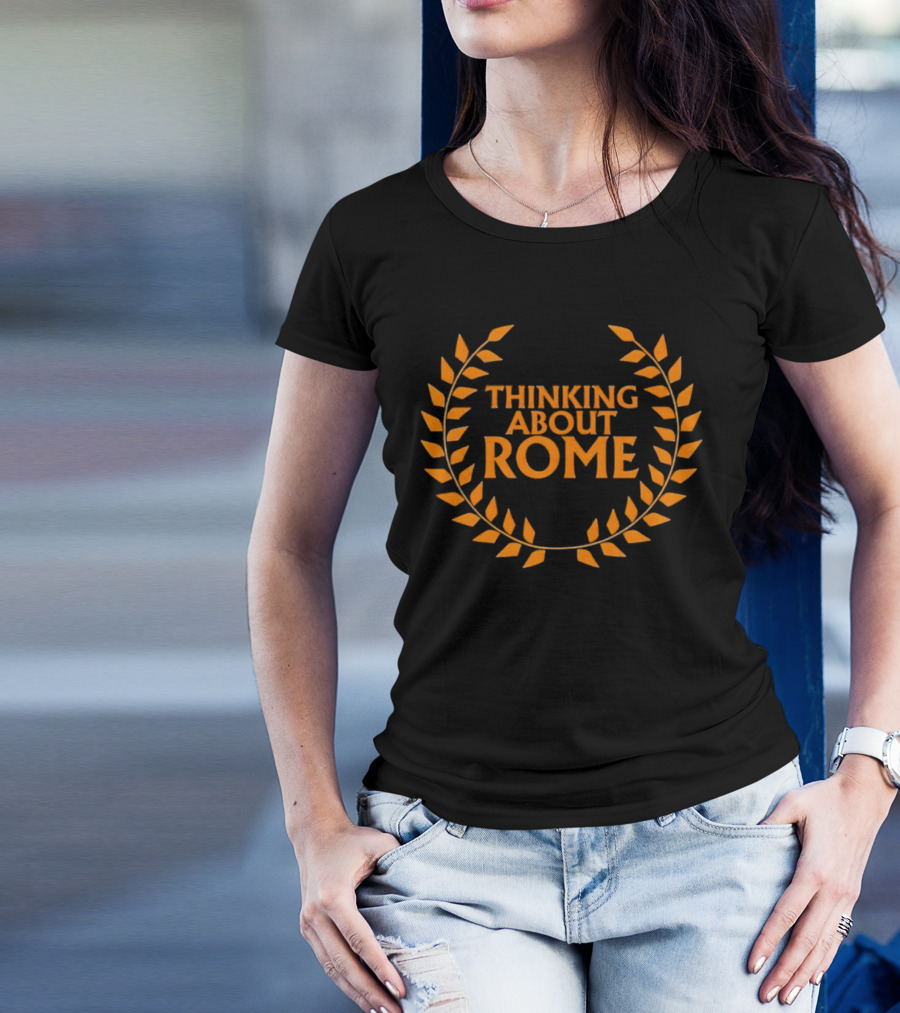 Thinking About Rome Laurel Wreath T-Shirt