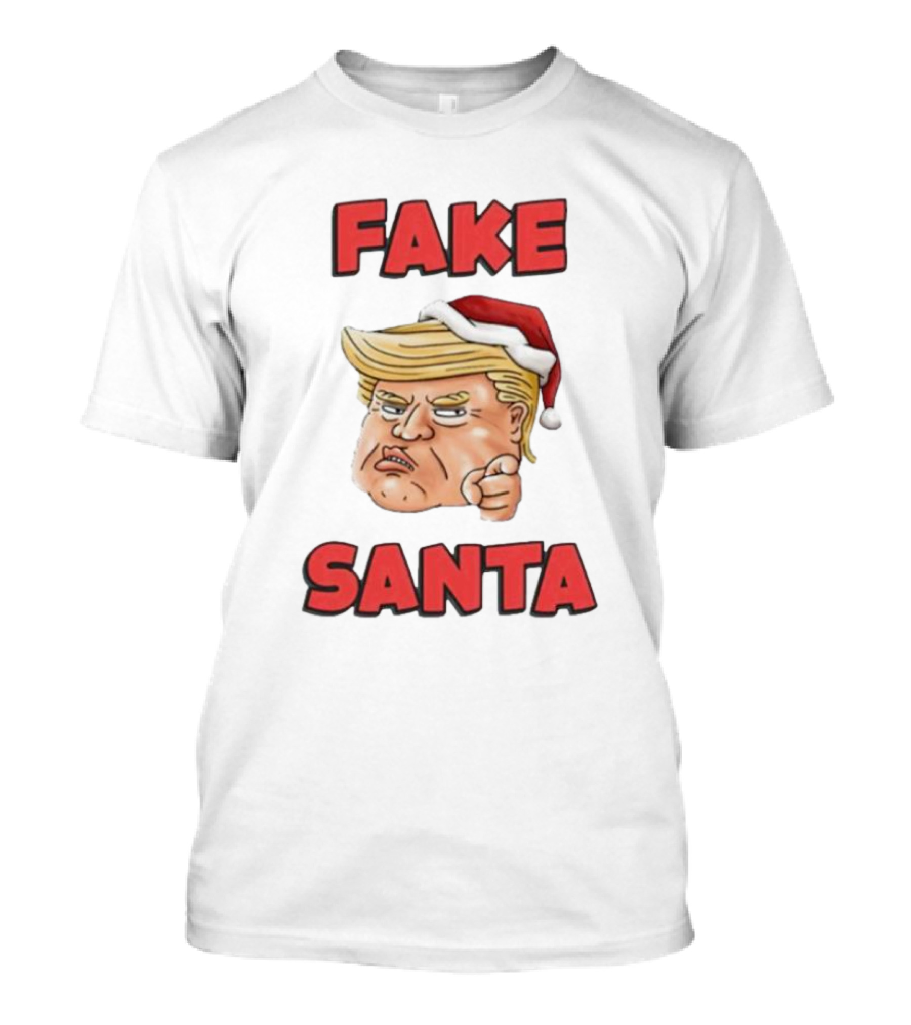 Fake Santa Christmas Trump T-Shirt