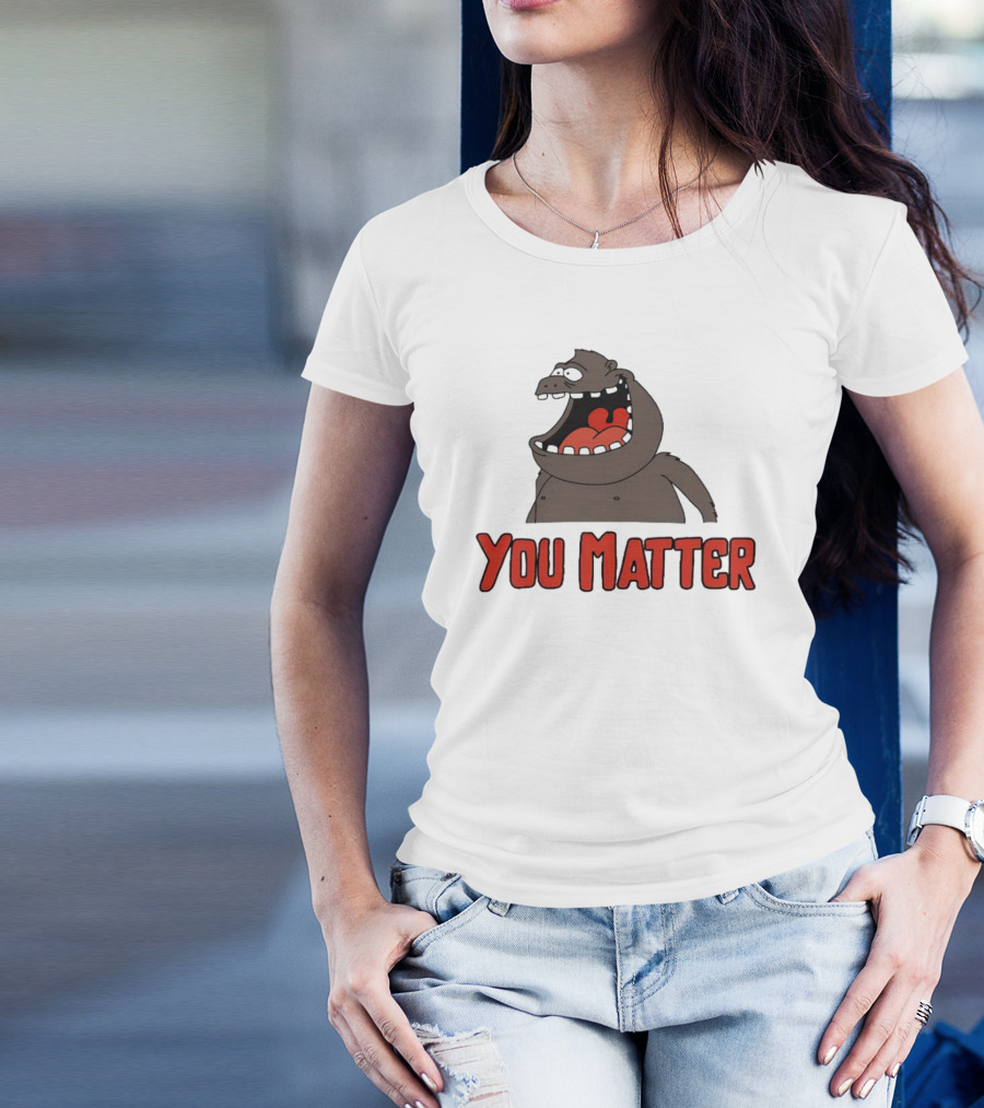 You Matter Gorilla Mouth Drawing T-Shirt