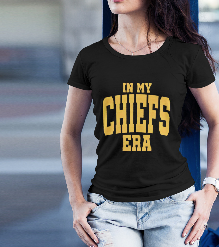 In My Chiefs Era Kansas City Football Fandom T-Shirt