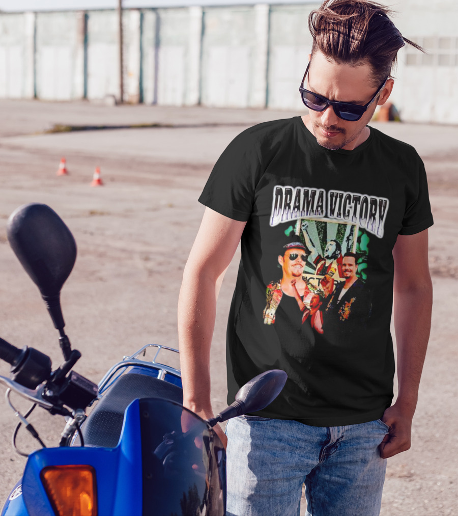 Drama Victory Almost Friday Collage T-Shirt