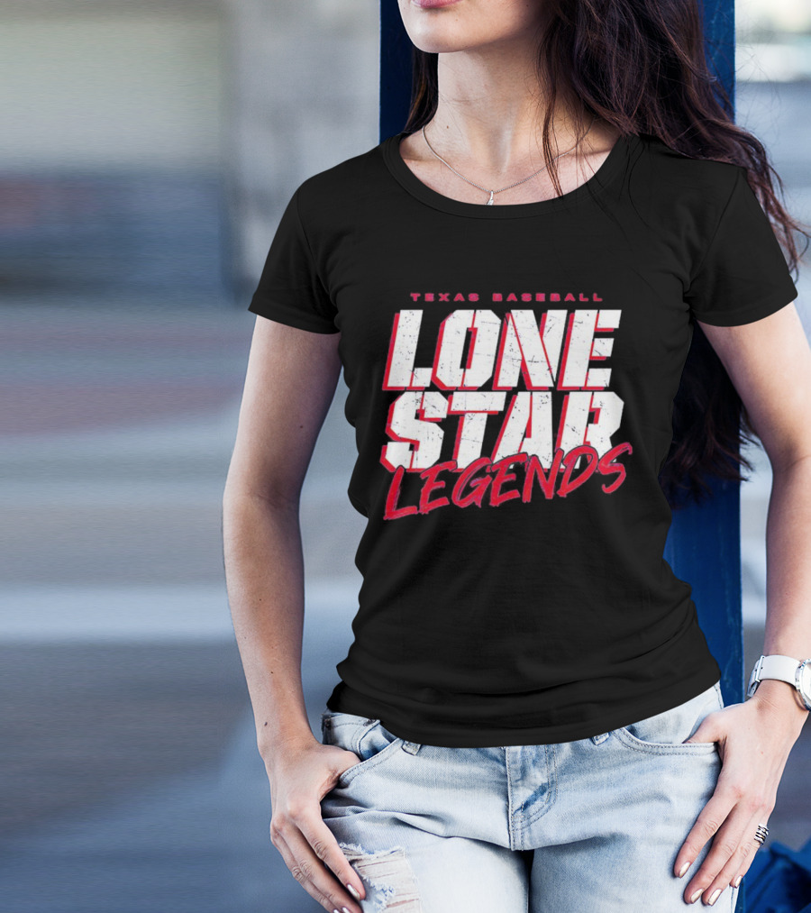 Texas Baseball Lone Star Legends T-Shirt