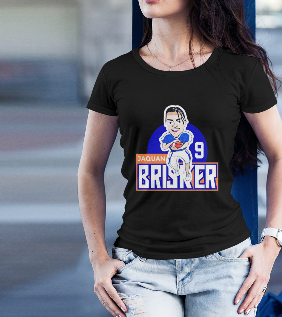 Jaquan Brisker 9 Football Caricature T-Shirt