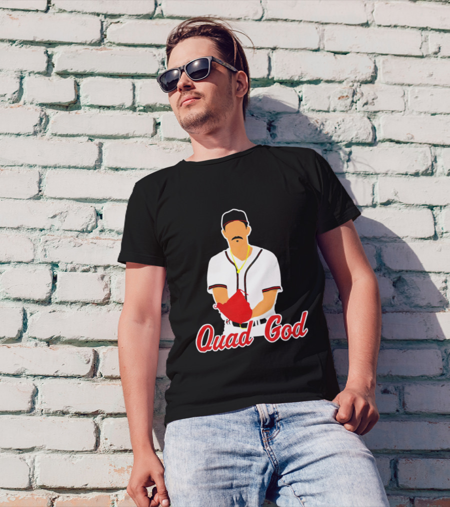 Quad God Spencer Strider Atlanta Baseball T-Shirt