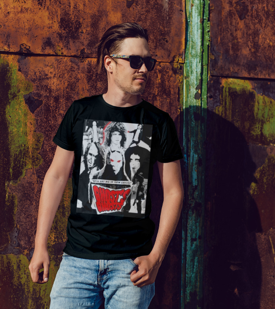 Ghost's Ghosts We'll Get Rid Of Them Ghosts Halloween T-Shirt