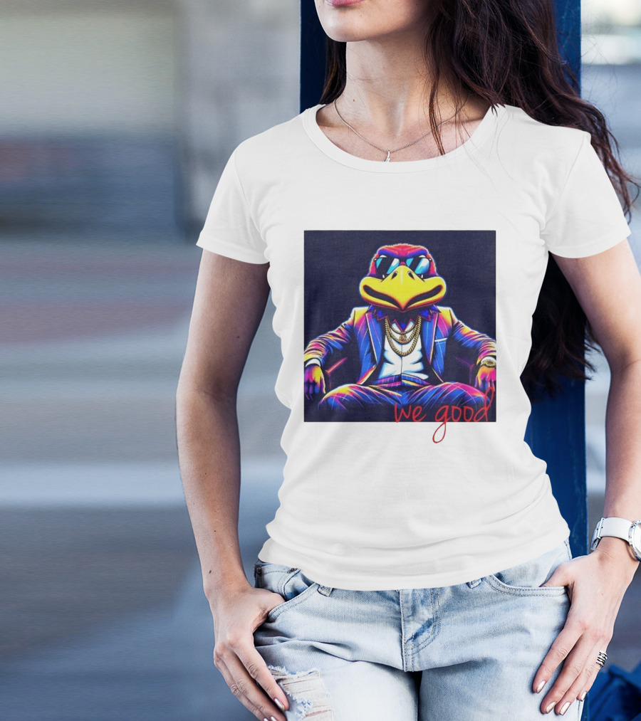Jayhawks Big Jay In Suit We Good T-Shirt