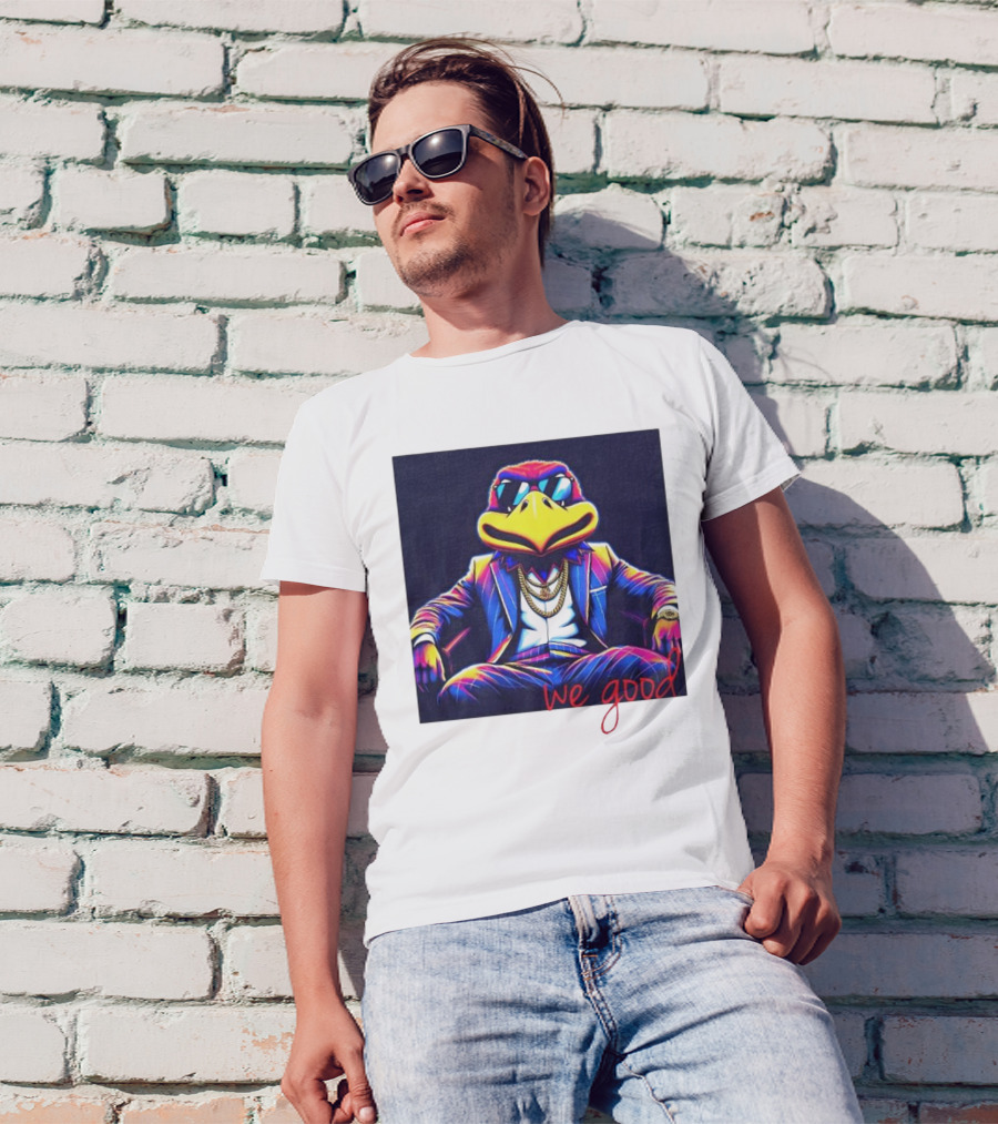 Jayhawks Big Jay In Suit We Good T-Shirt