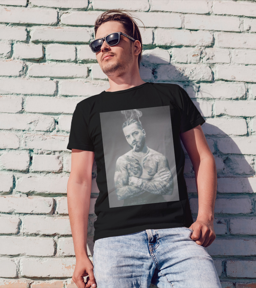 Maluma Don Juan Smoke Tattoo Tour T-Shirt